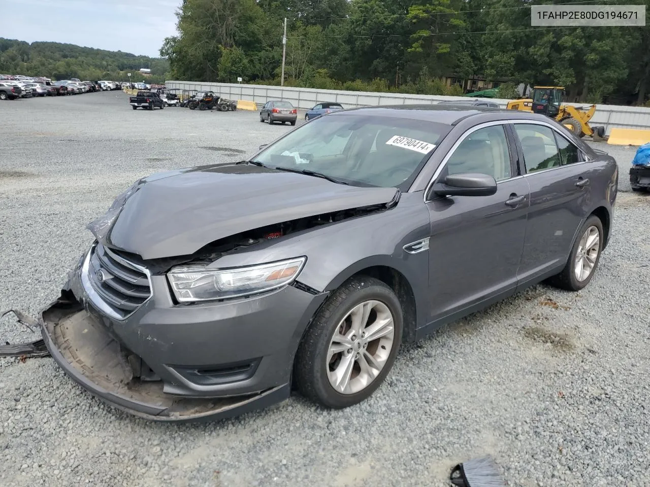 1FAHP2E80DG194671 2013 Ford Taurus Sel