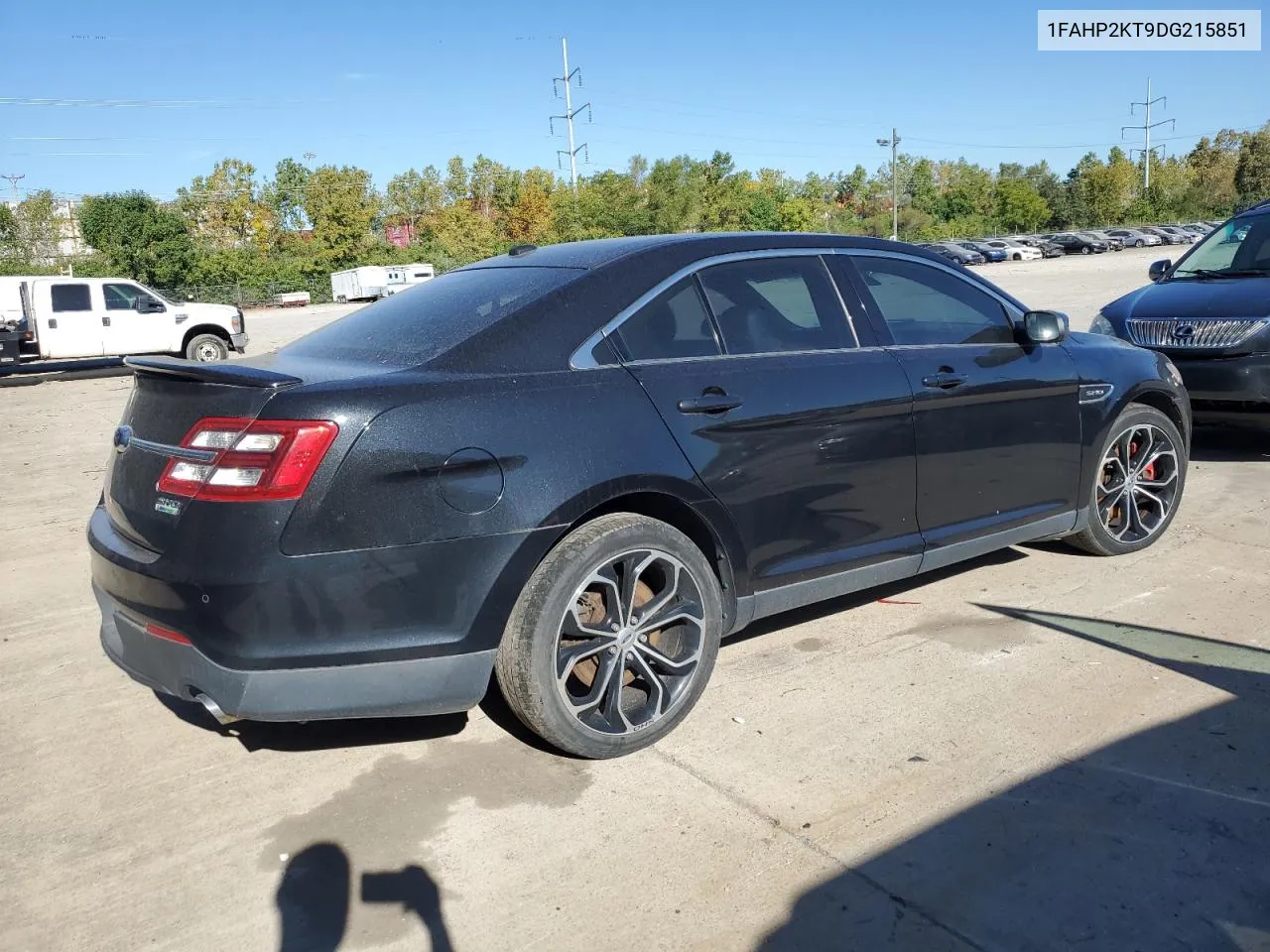 2013 Ford Taurus Sho VIN: 1FAHP2KT9DG215851 Lot: 69890974