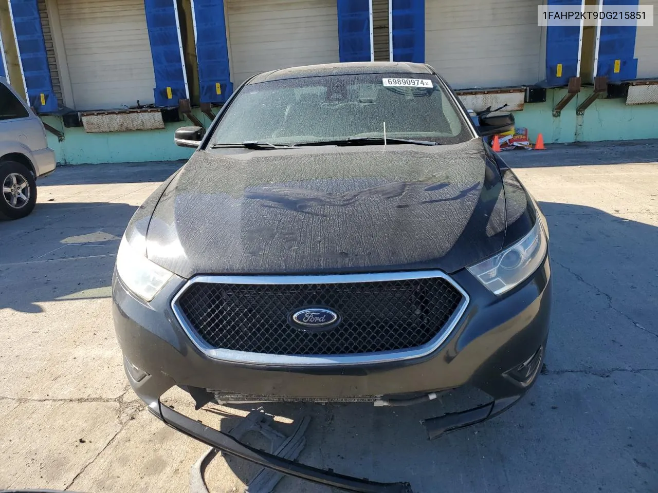 2013 Ford Taurus Sho VIN: 1FAHP2KT9DG215851 Lot: 69890974