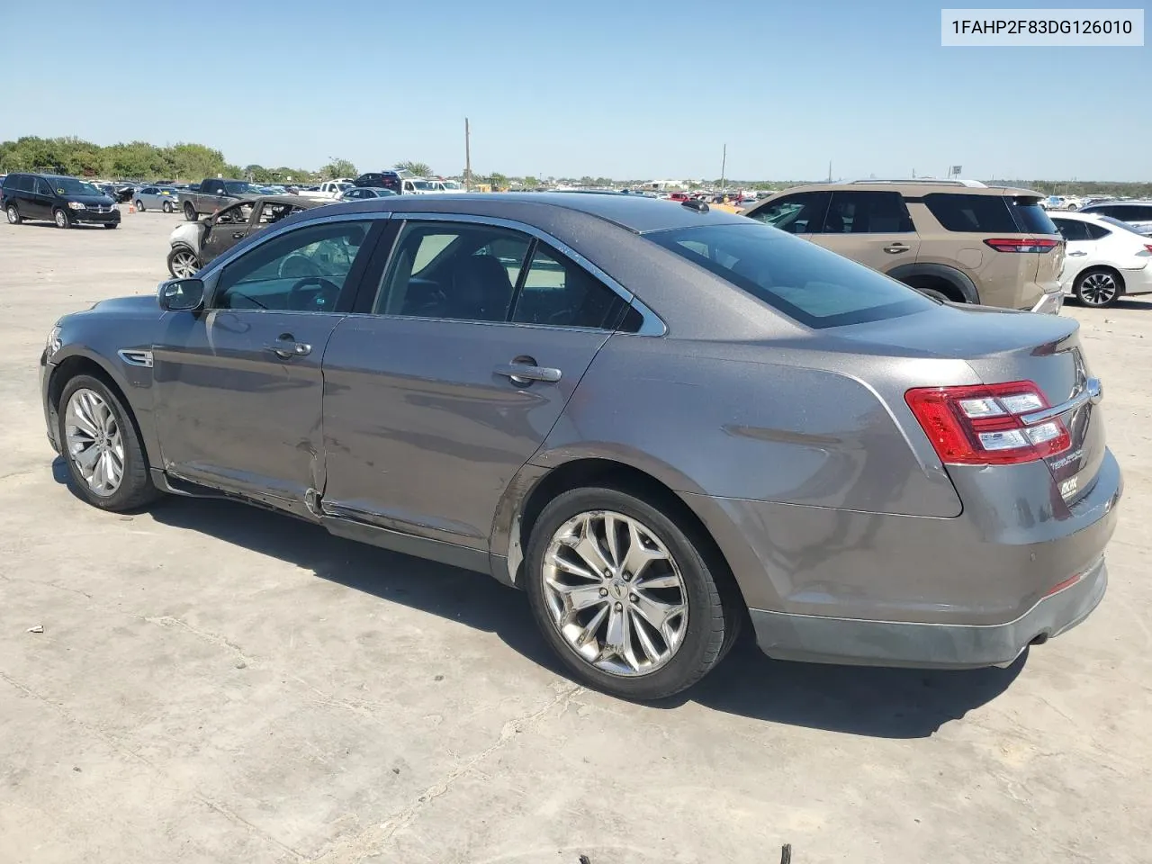 2013 Ford Taurus Limited VIN: 1FAHP2F83DG126010 Lot: 70410794