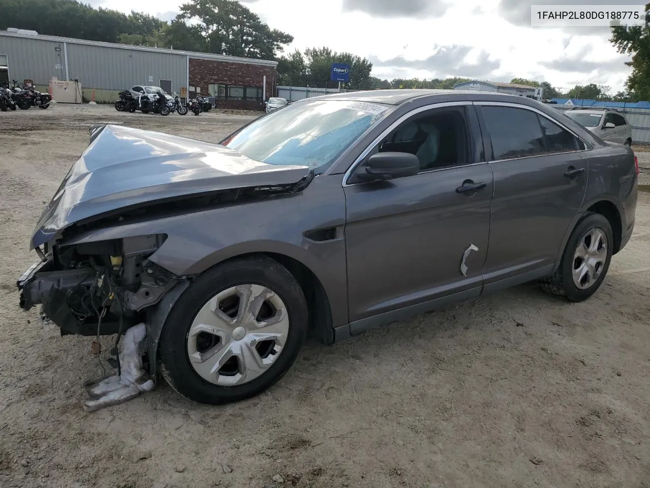 2013 Ford Taurus Police Interceptor VIN: 1FAHP2L80DG188775 Lot: 70658294