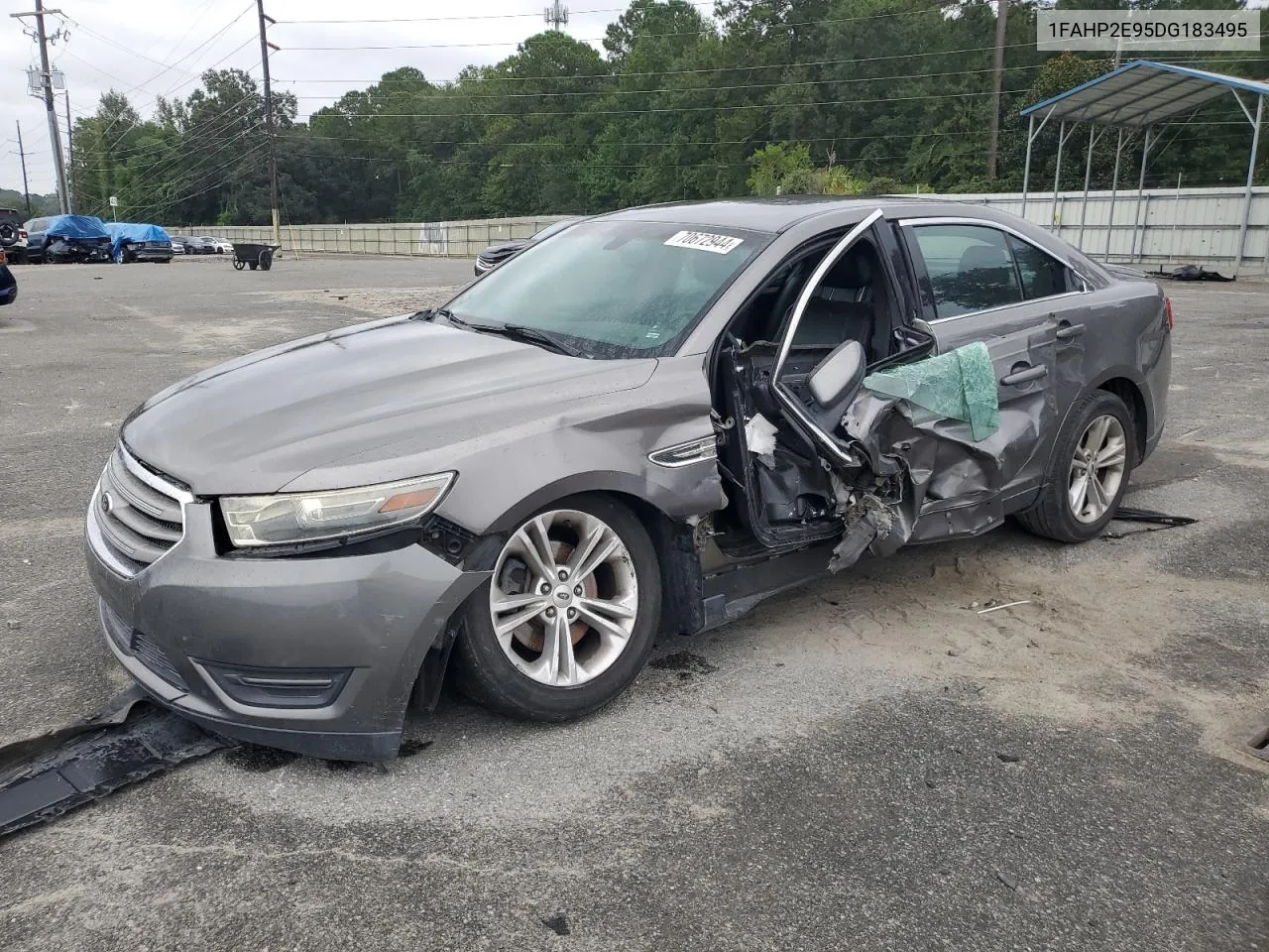 2013 Ford Taurus Sel VIN: 1FAHP2E95DG183495 Lot: 70672944