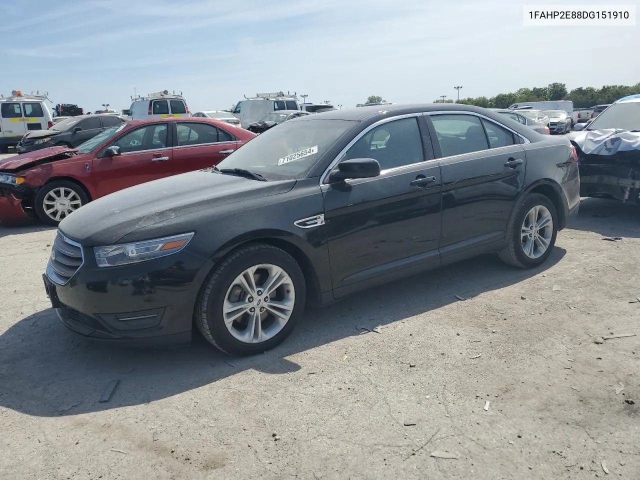 2013 Ford Taurus Sel VIN: 1FAHP2E88DG151910 Lot: 71025654