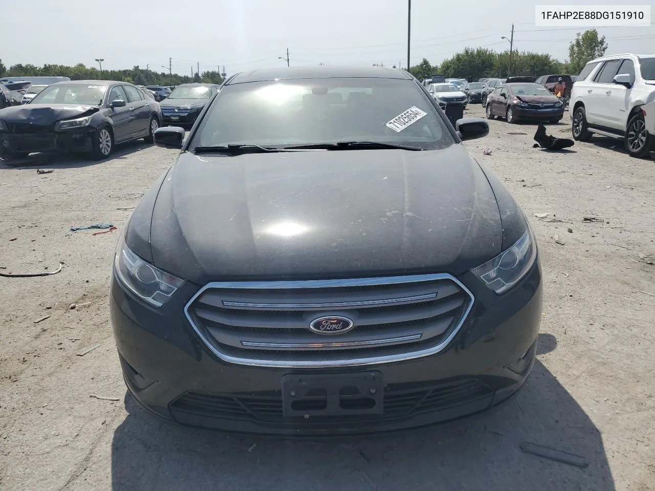 2013 Ford Taurus Sel VIN: 1FAHP2E88DG151910 Lot: 71025654