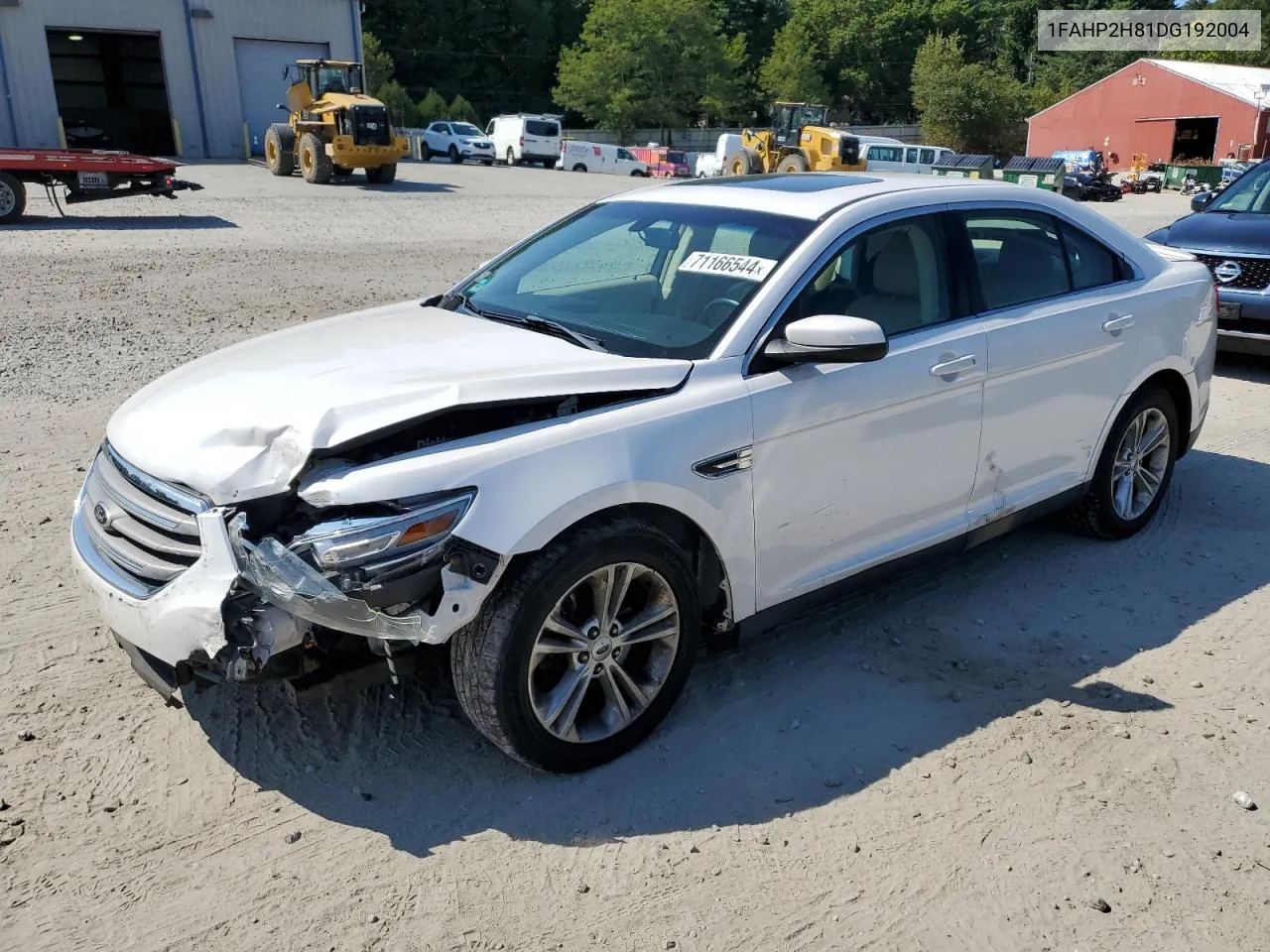 2013 Ford Taurus Sel VIN: 1FAHP2H81DG192004 Lot: 71166544