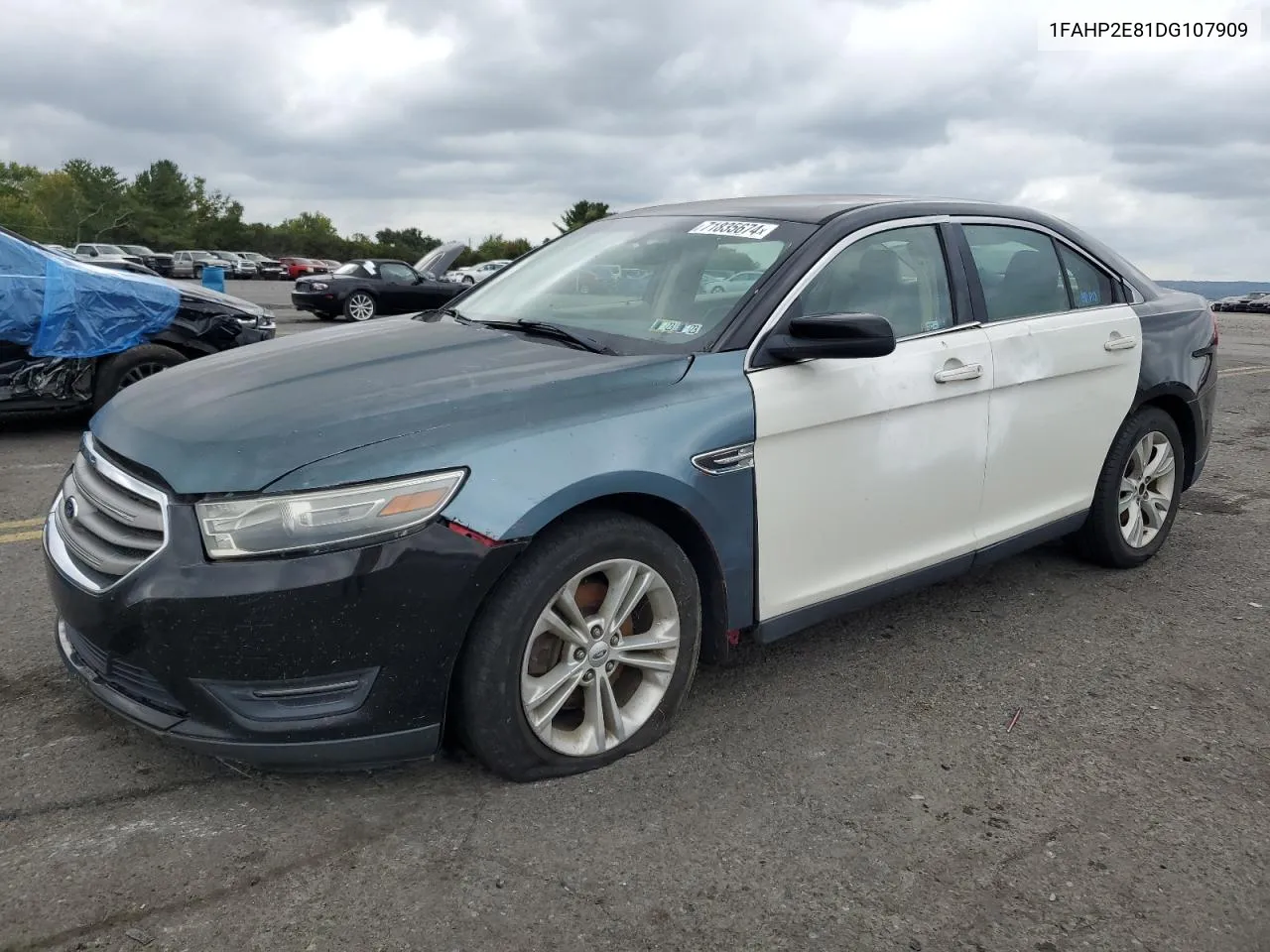 2013 Ford Taurus Sel VIN: 1FAHP2E81DG107909 Lot: 71835674