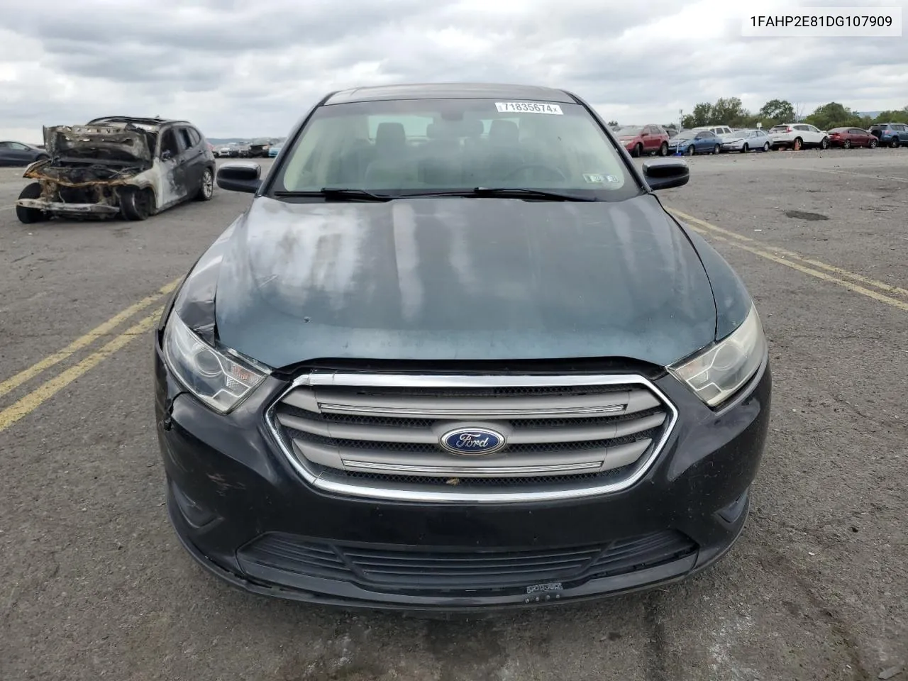 2013 Ford Taurus Sel VIN: 1FAHP2E81DG107909 Lot: 71835674