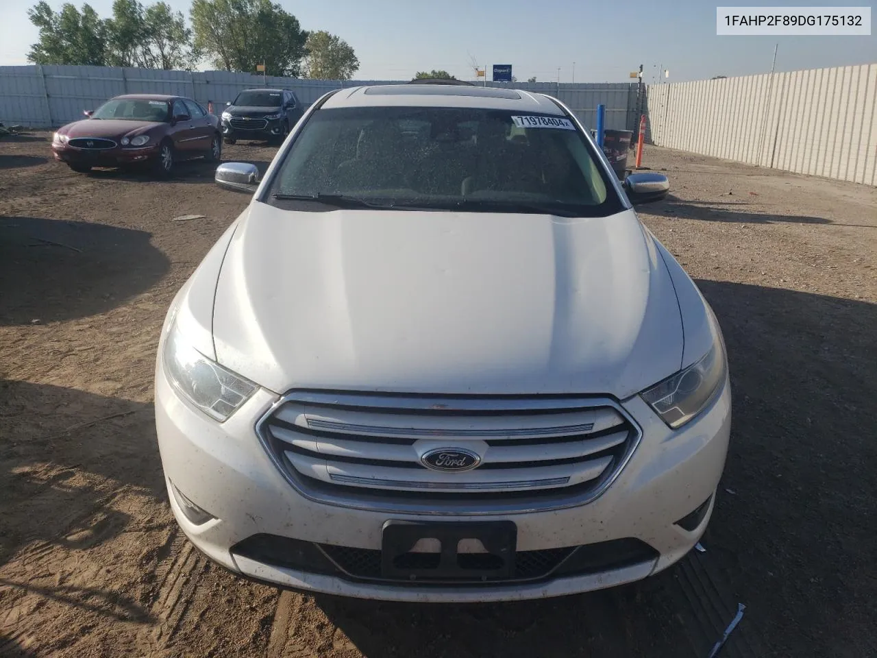 2013 Ford Taurus Limited VIN: 1FAHP2F89DG175132 Lot: 71978404