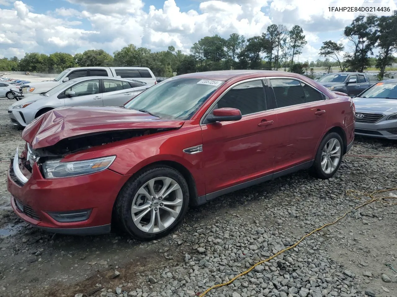 2013 Ford Taurus Sel VIN: 1FAHP2E84DG214436 Lot: 72057254