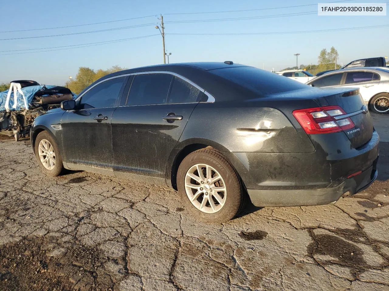 2013 Ford Taurus Se VIN: 1FAHP2D93DG185280 Lot: 72074554