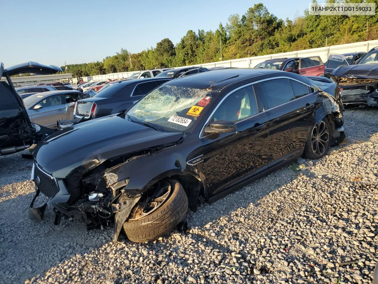 2013 Ford Taurus Sho VIN: 1FAHP2KT1DG159033 Lot: 72182654