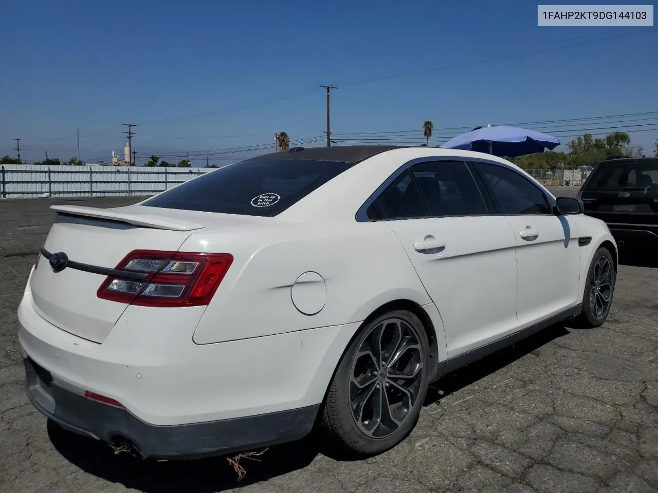 2013 Ford Taurus Sho VIN: 1FAHP2KT9DG144103 Lot: 72224404