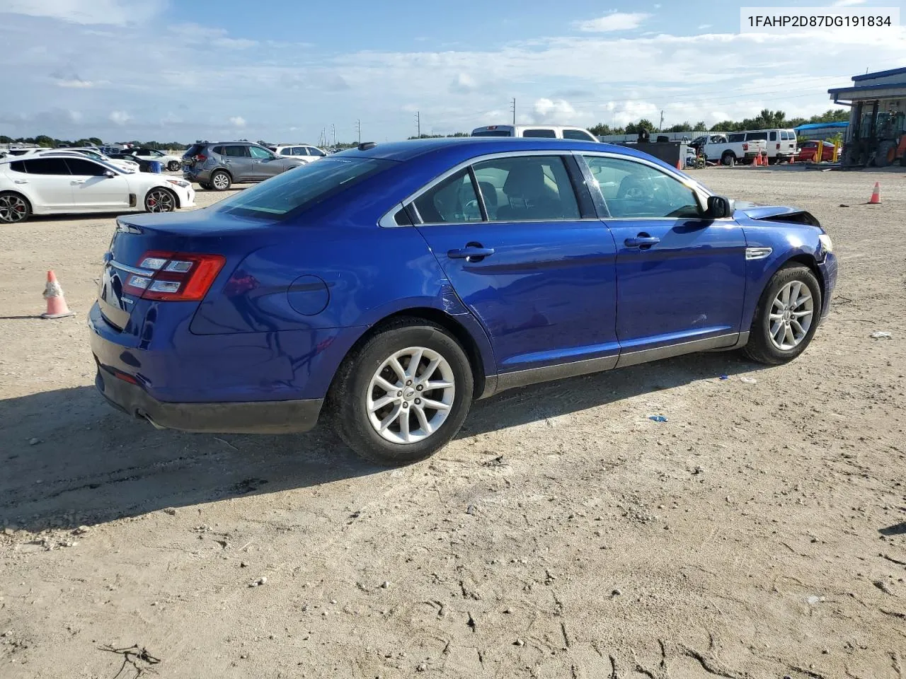 2013 Ford Taurus Se VIN: 1FAHP2D87DG191834 Lot: 72242044