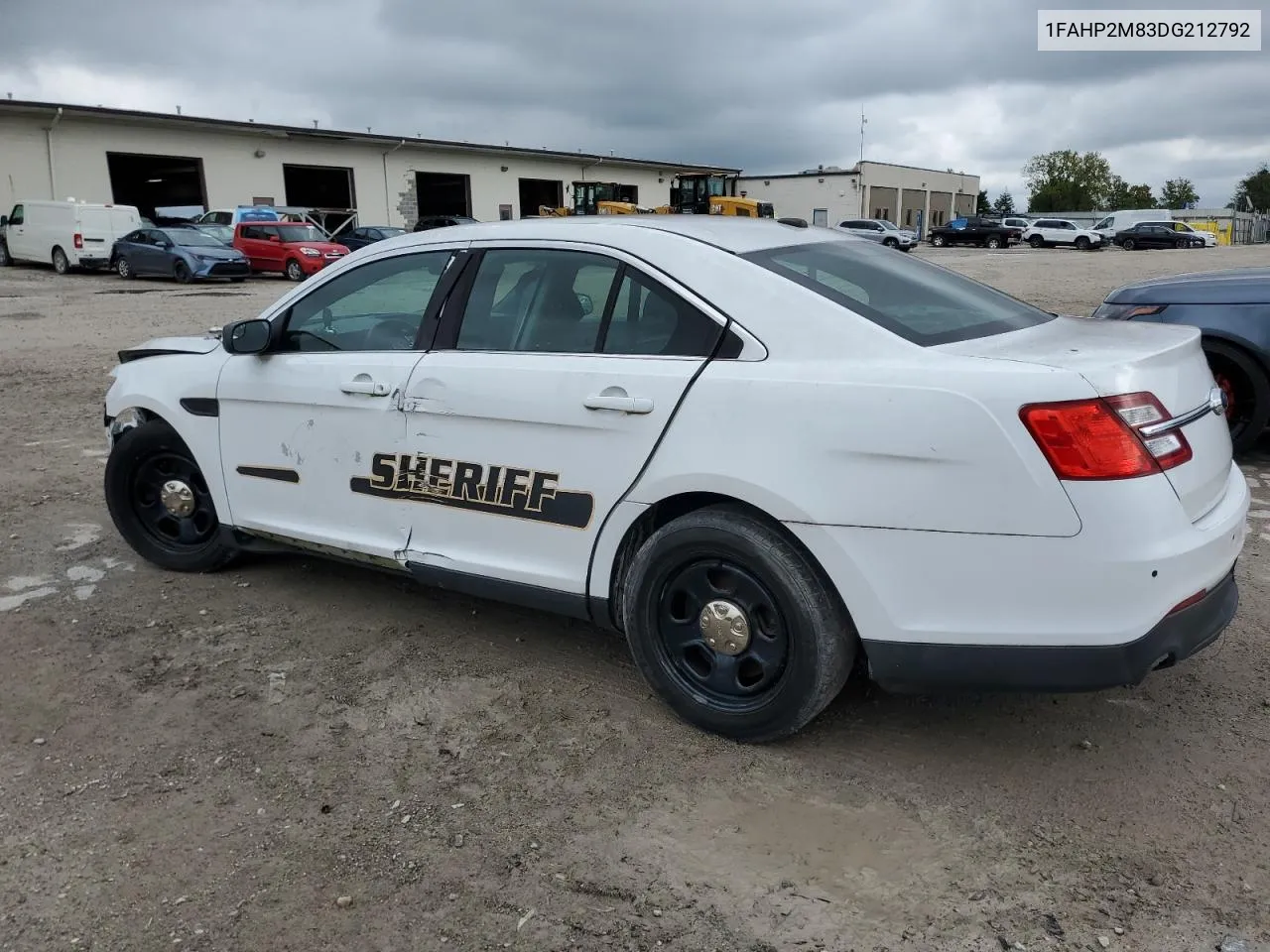 1FAHP2M83DG212792 2013 Ford Taurus Police Interceptor