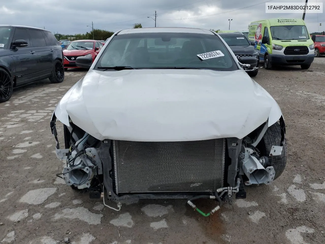 2013 Ford Taurus Police Interceptor VIN: 1FAHP2M83DG212792 Lot: 72256574