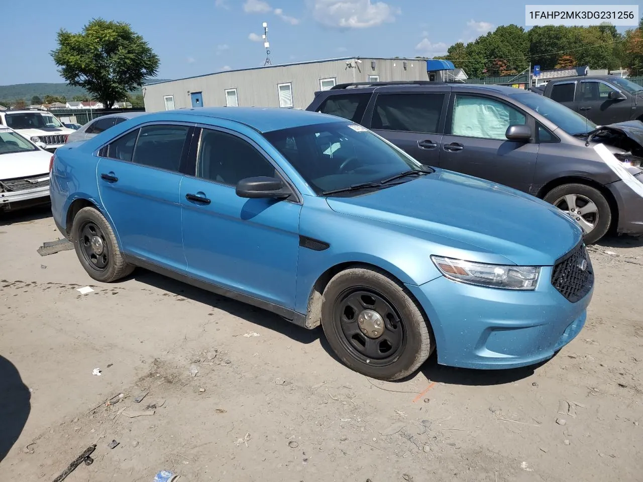 2013 Ford Taurus Police Interceptor VIN: 1FAHP2MK3DG231256 Lot: 72317834