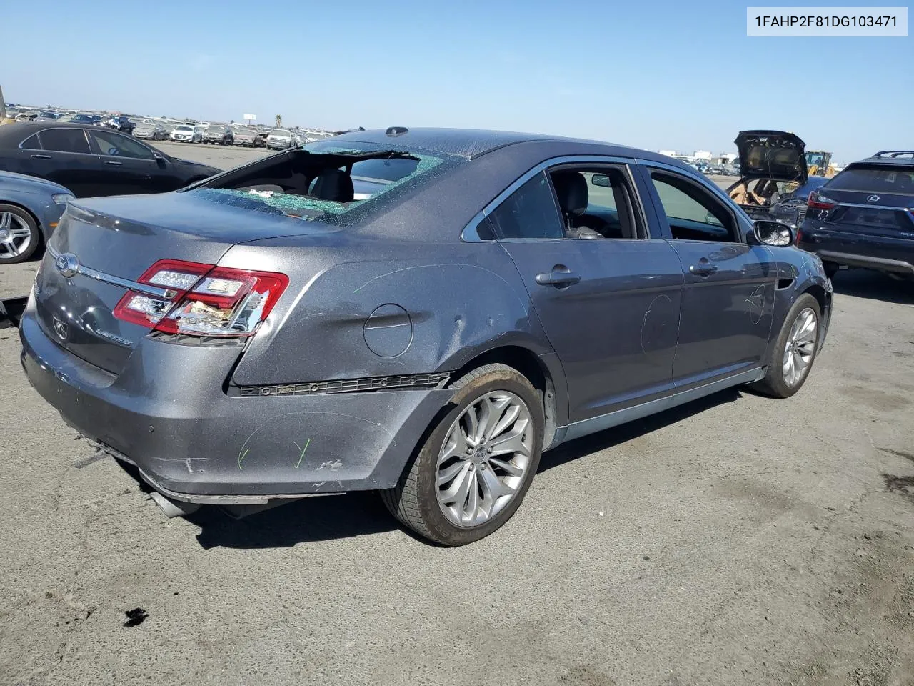 2013 Ford Taurus Limited VIN: 1FAHP2F81DG103471 Lot: 72359924