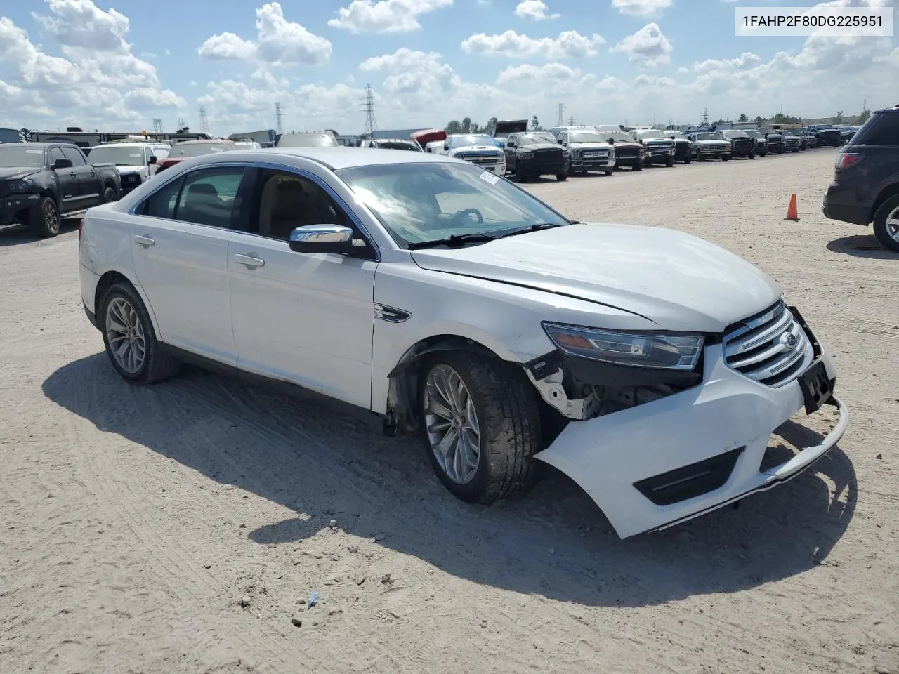 1FAHP2F80DG225951 2013 Ford Taurus Limited