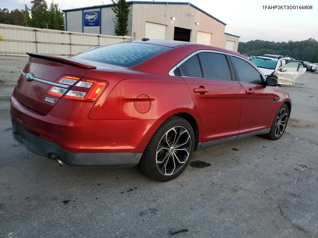 1FAHP2KT3DG166808 2013 Ford Taurus Sho