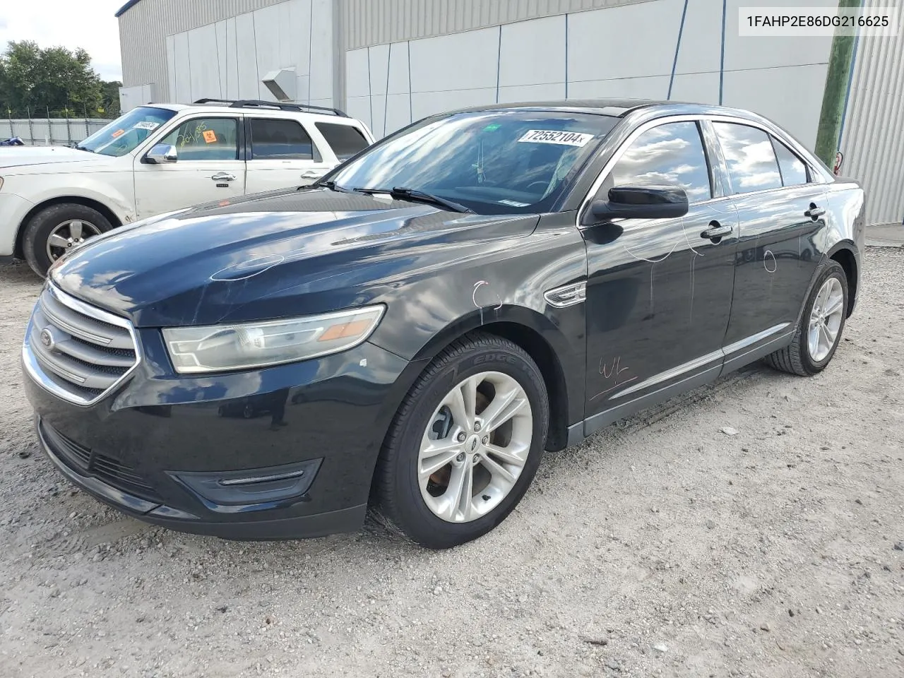 2013 Ford Taurus Sel VIN: 1FAHP2E86DG216625 Lot: 72552104