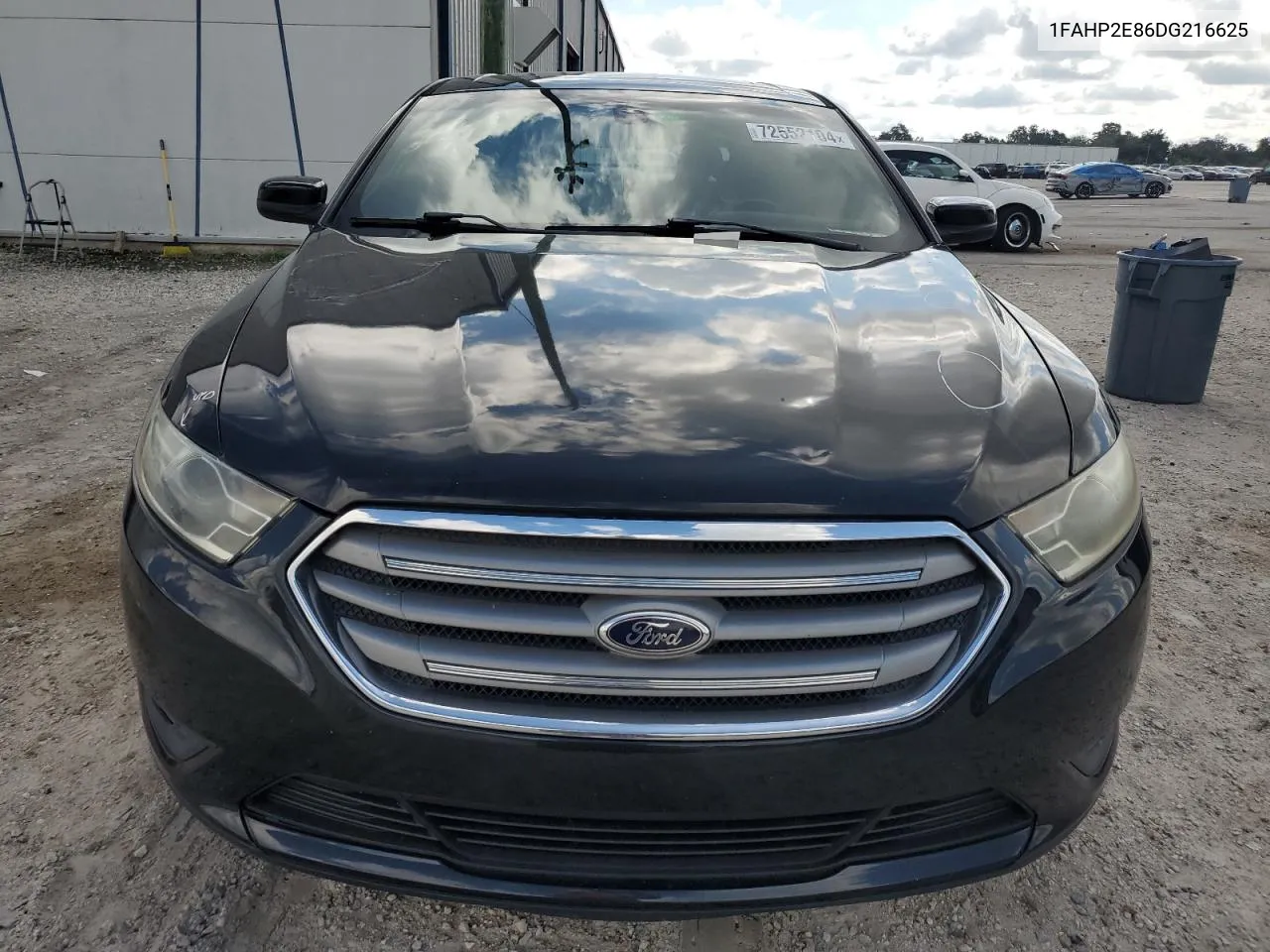 2013 Ford Taurus Sel VIN: 1FAHP2E86DG216625 Lot: 72552104