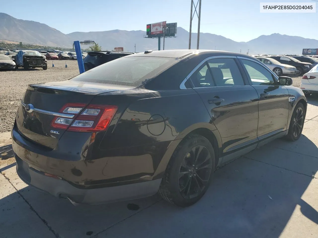 2013 Ford Taurus Sel VIN: 1FAHP2E85DG204045 Lot: 72798864