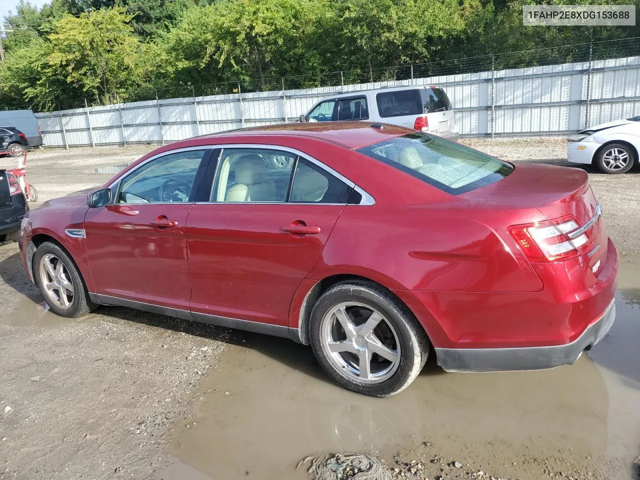 2013 Ford Taurus Sel VIN: 1FAHP2E8XDG153688 Lot: 72888474