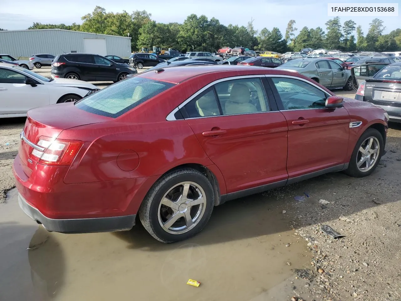 2013 Ford Taurus Sel VIN: 1FAHP2E8XDG153688 Lot: 72888474