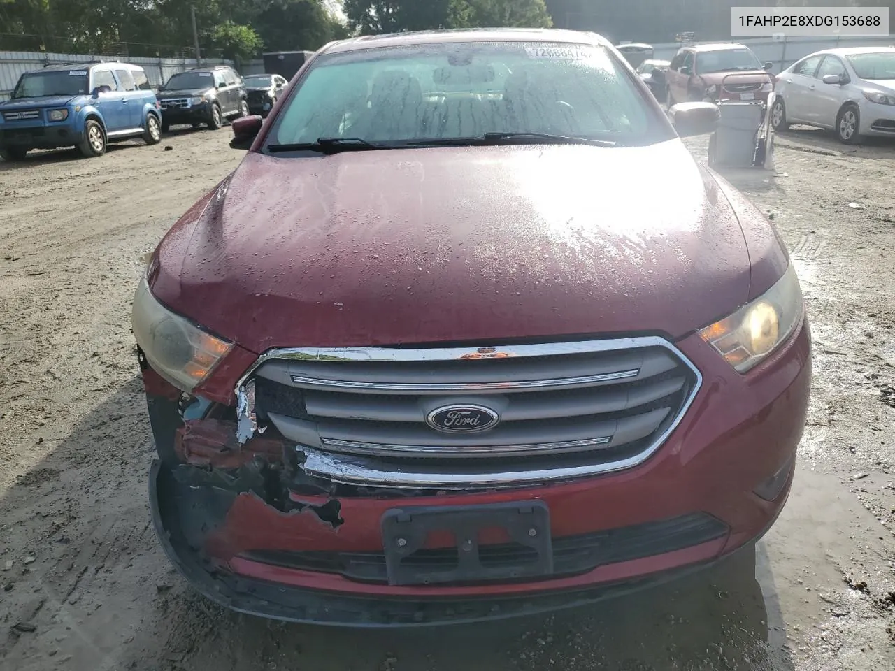 2013 Ford Taurus Sel VIN: 1FAHP2E8XDG153688 Lot: 72888474