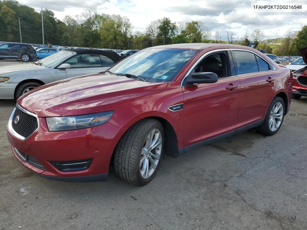 1FAHP2KT2DG216548 2013 Ford Taurus Sho