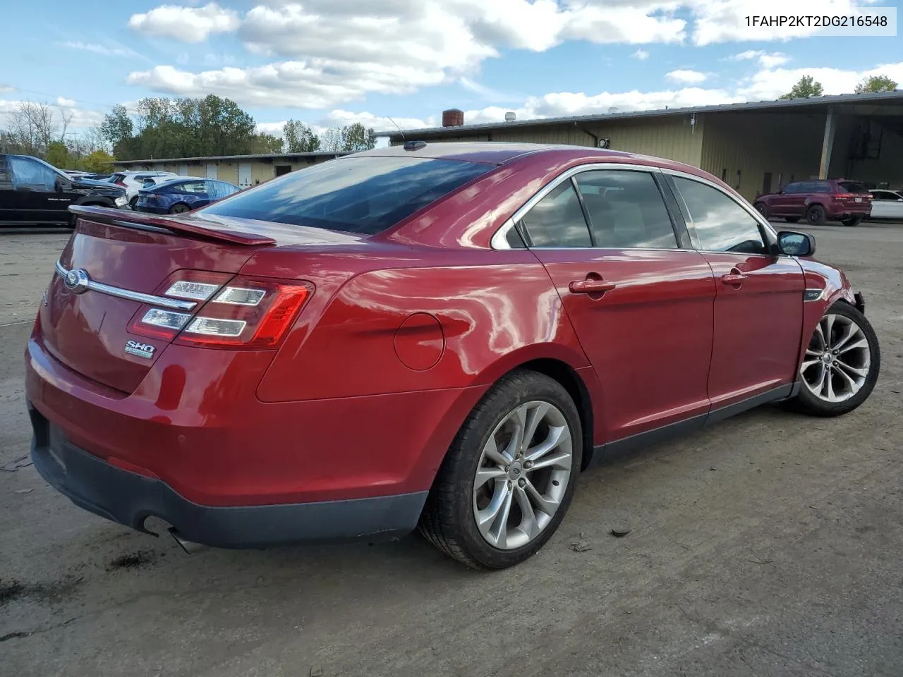 1FAHP2KT2DG216548 2013 Ford Taurus Sho