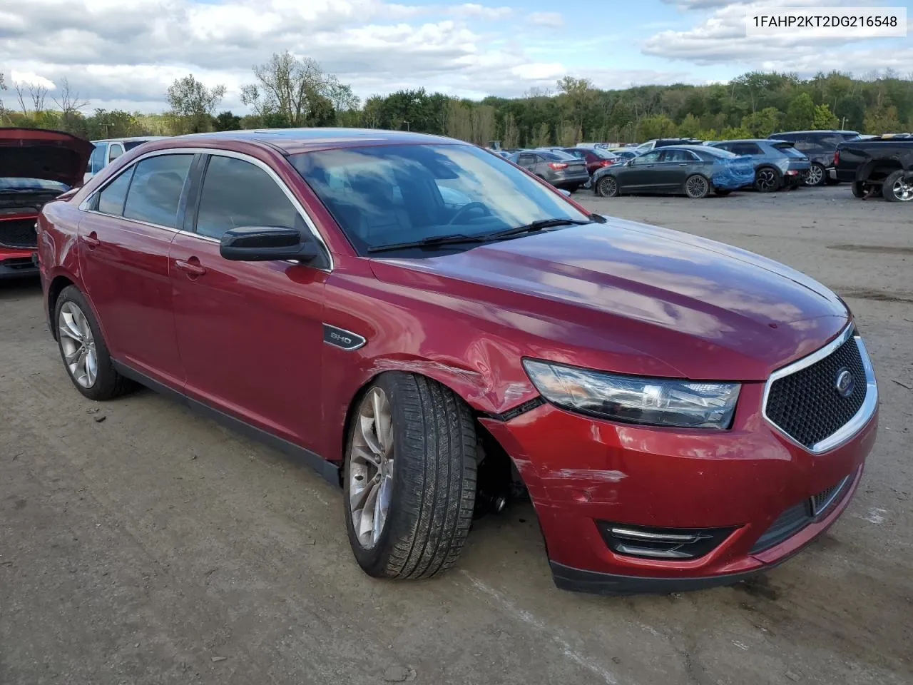 2013 Ford Taurus Sho VIN: 1FAHP2KT2DG216548 Lot: 73042374