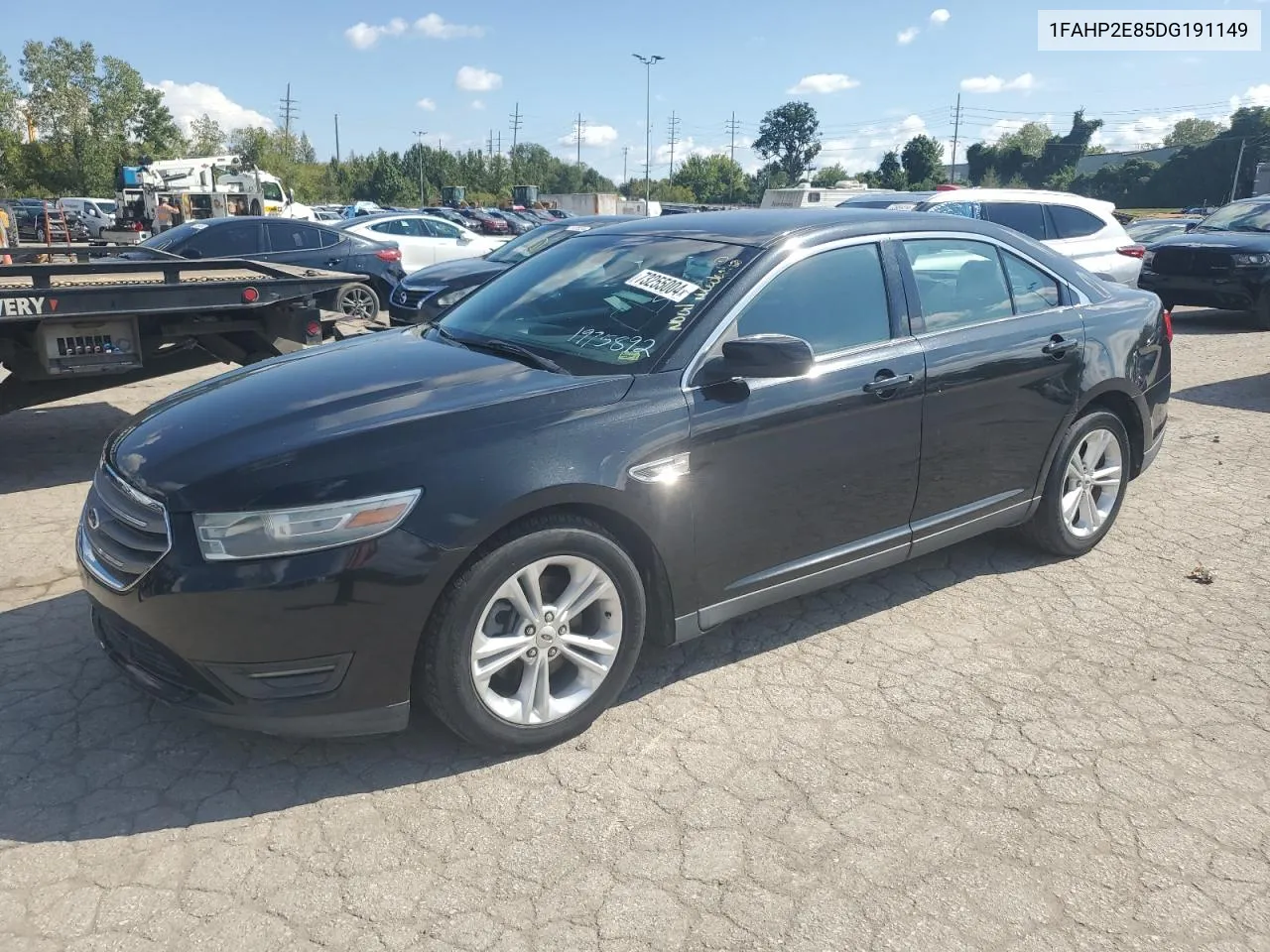 2013 Ford Taurus Sel VIN: 1FAHP2E85DG191149 Lot: 73255004