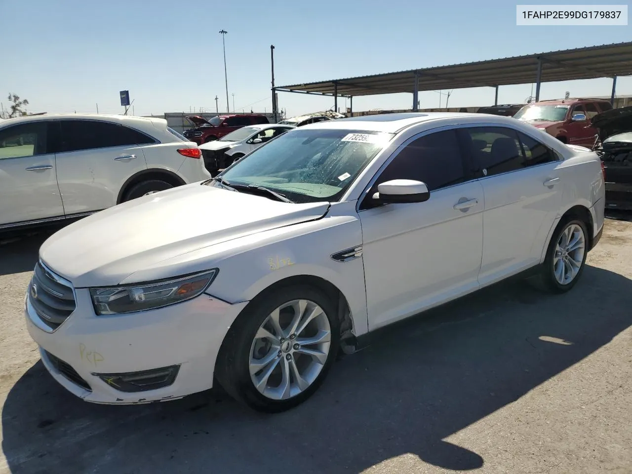 2013 Ford Taurus Sel VIN: 1FAHP2E99DG179837 Lot: 73259074