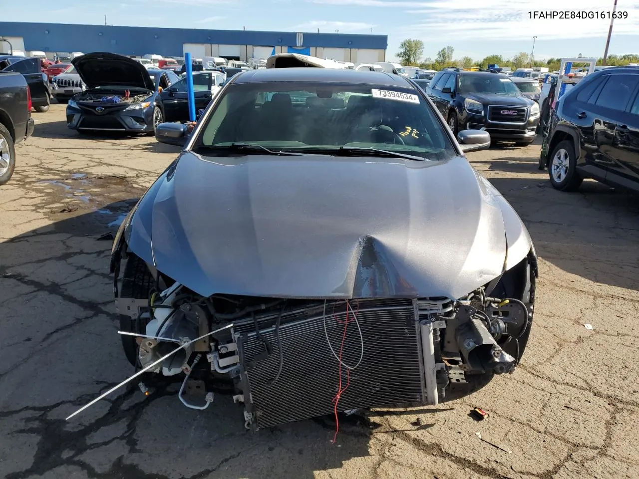 2013 Ford Taurus Sel VIN: 1FAHP2E84DG161639 Lot: 73394534