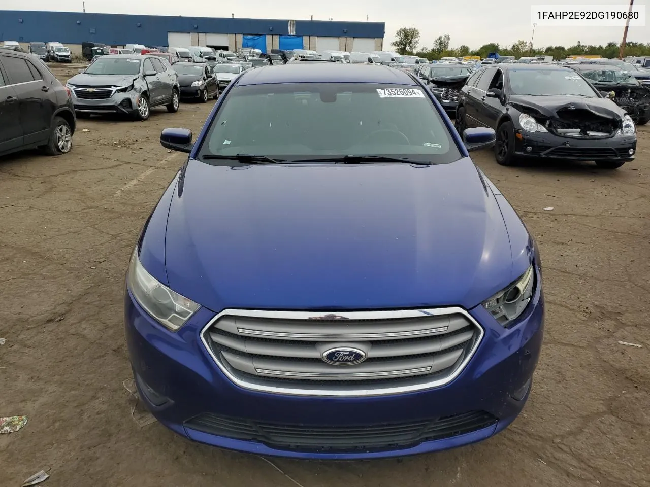 1FAHP2E92DG190680 2013 Ford Taurus Sel