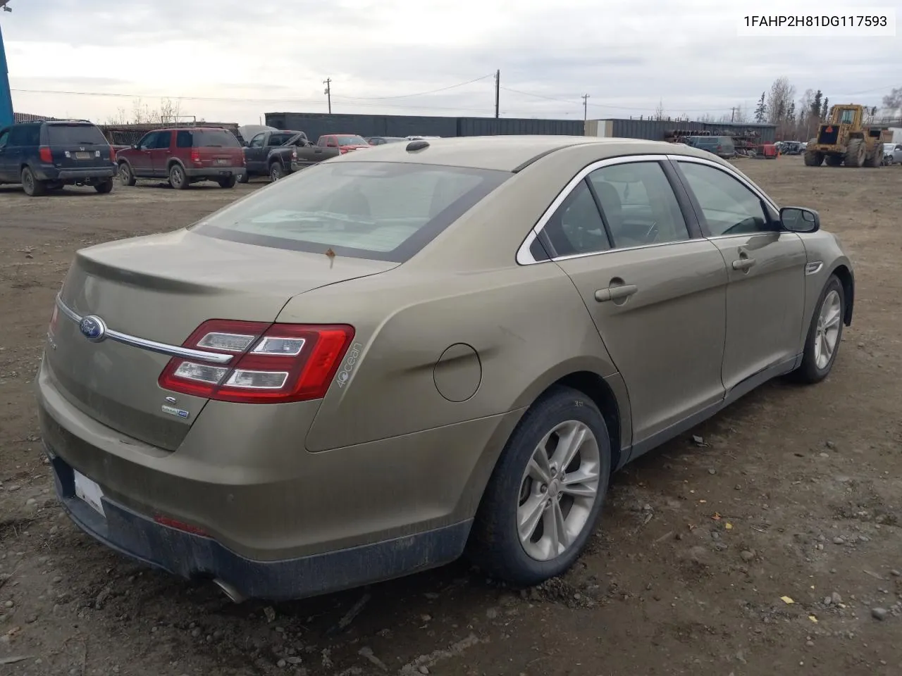 2013 Ford Taurus Sel VIN: 1FAHP2H81DG117593 Lot: 73604484