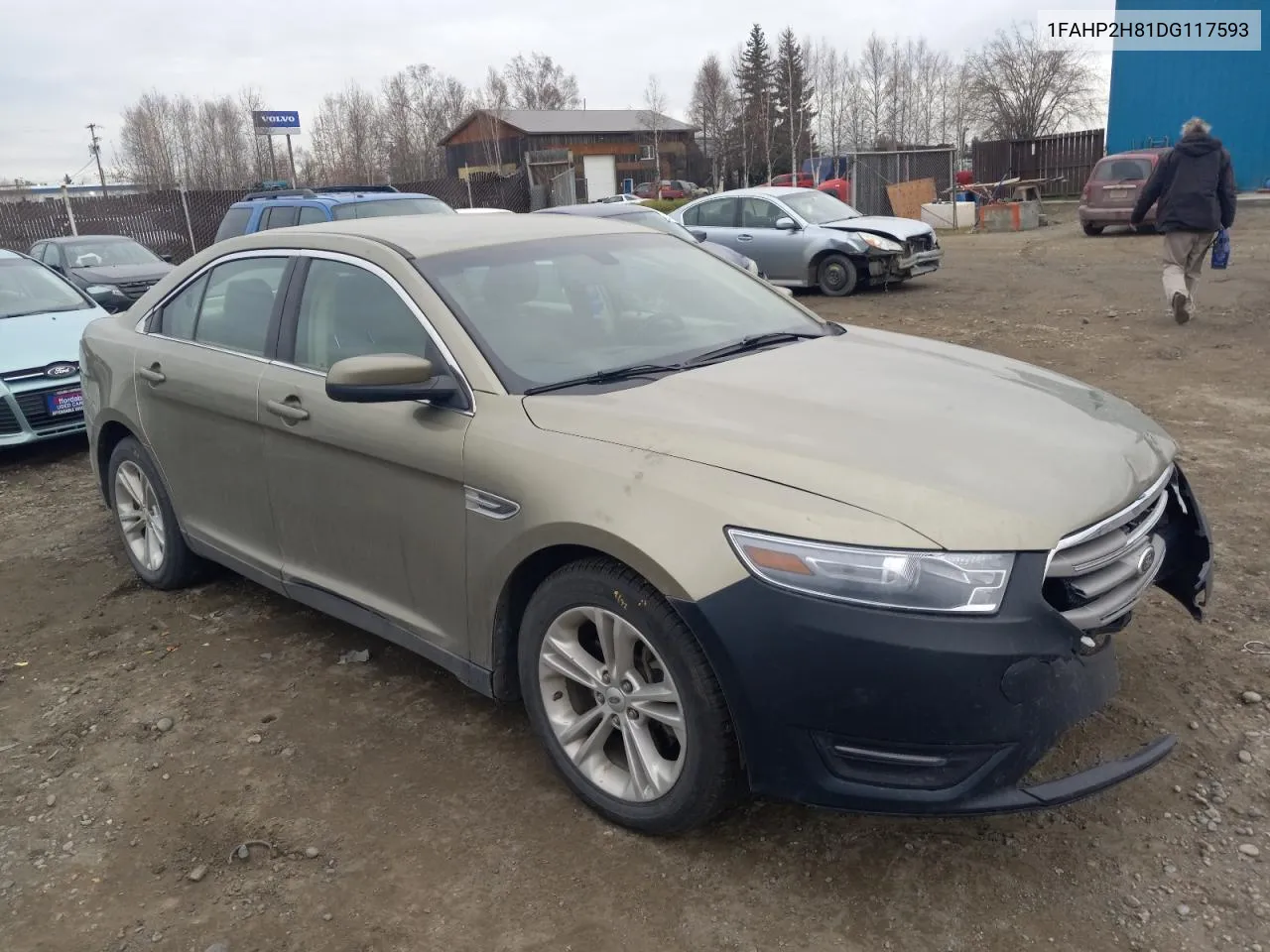 2013 Ford Taurus Sel VIN: 1FAHP2H81DG117593 Lot: 73604484