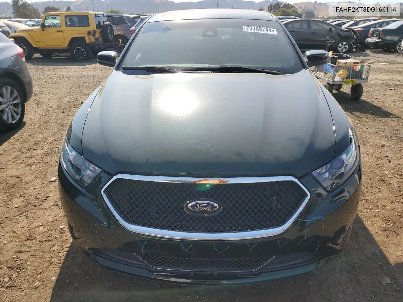 2013 Ford Taurus Sho VIN: 1FAHP2KT3DG166114 Lot: 73789744