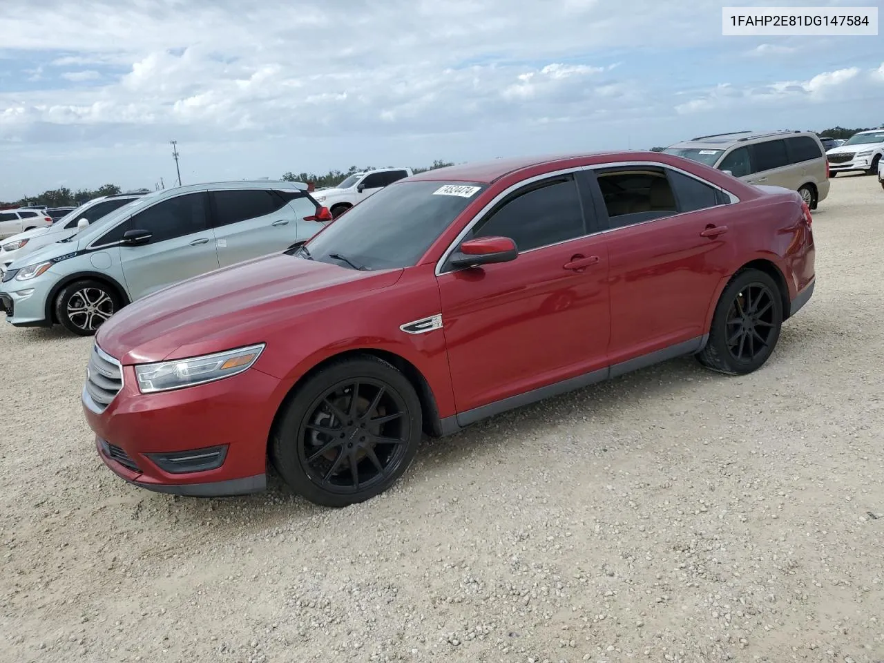 2013 Ford Taurus Sel VIN: 1FAHP2E81DG147584 Lot: 74524474