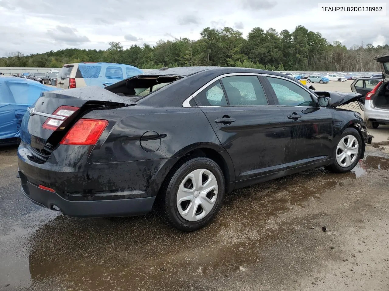 2013 Ford Taurus Police Interceptor VIN: 1FAHP2L82DG138962 Lot: 74751974