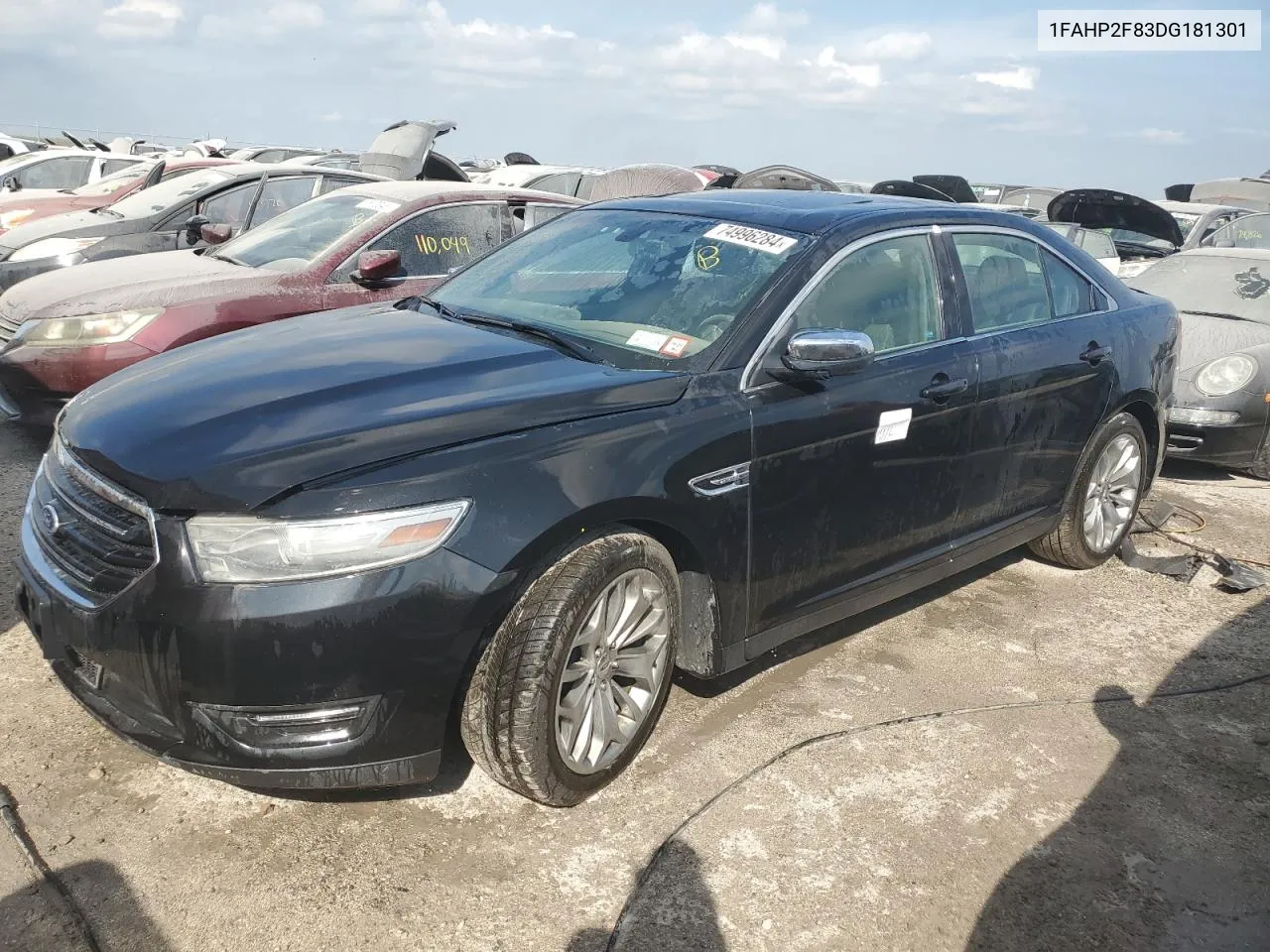 2013 Ford Taurus Limited VIN: 1FAHP2F83DG181301 Lot: 74996284