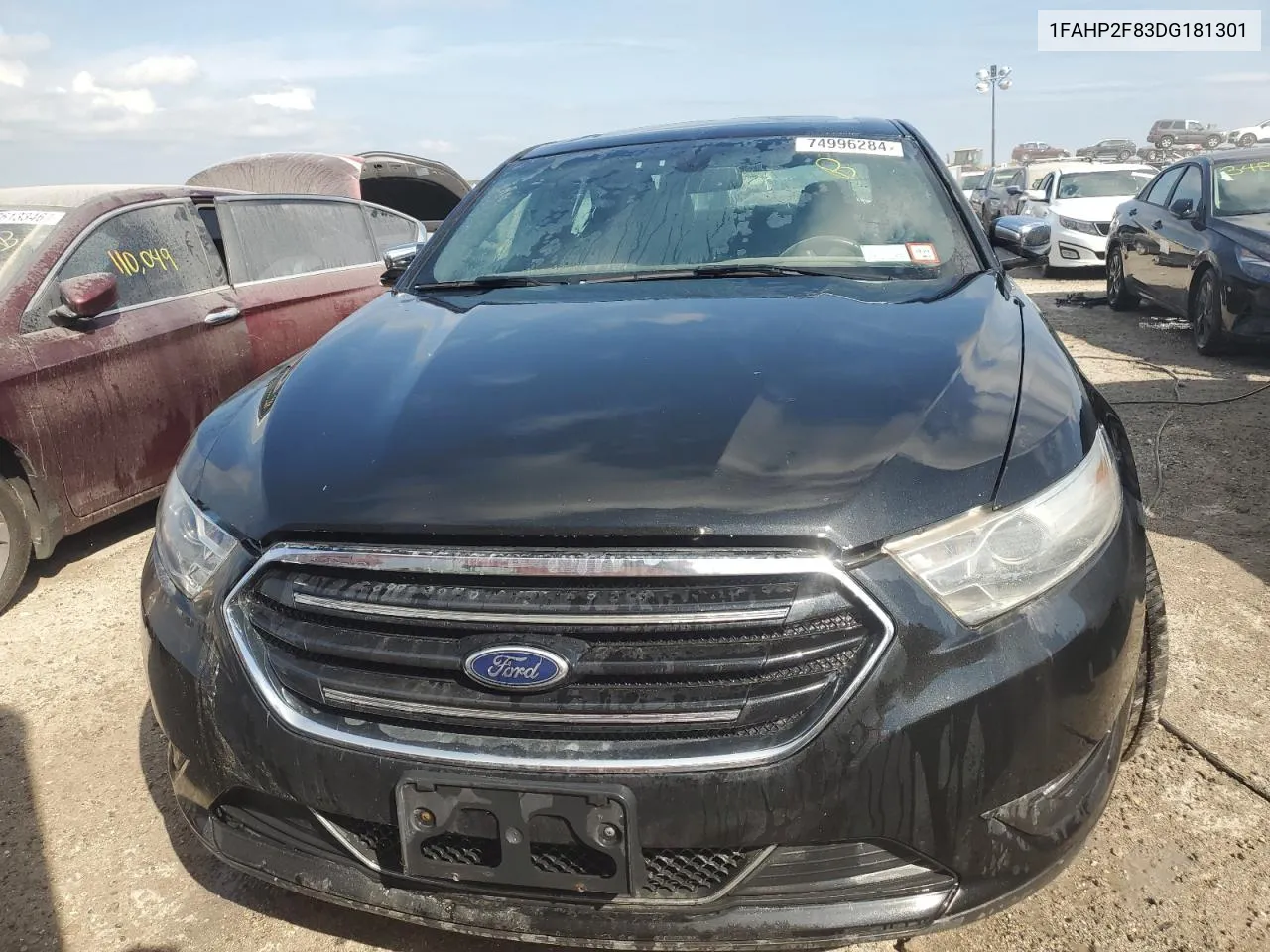 2013 Ford Taurus Limited VIN: 1FAHP2F83DG181301 Lot: 74996284