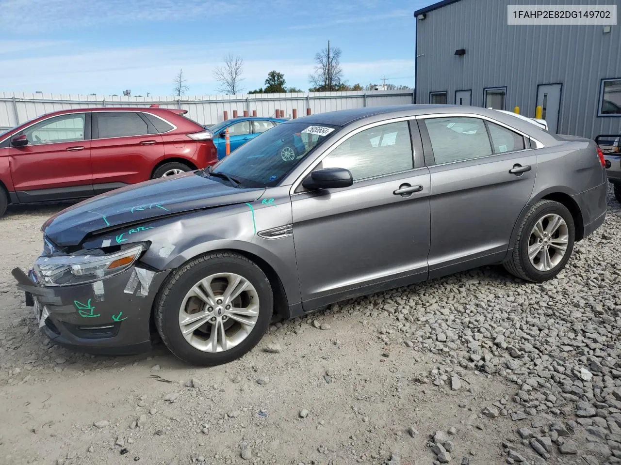 2013 Ford Taurus Sel VIN: 1FAHP2E82DG149702 Lot: 75055654