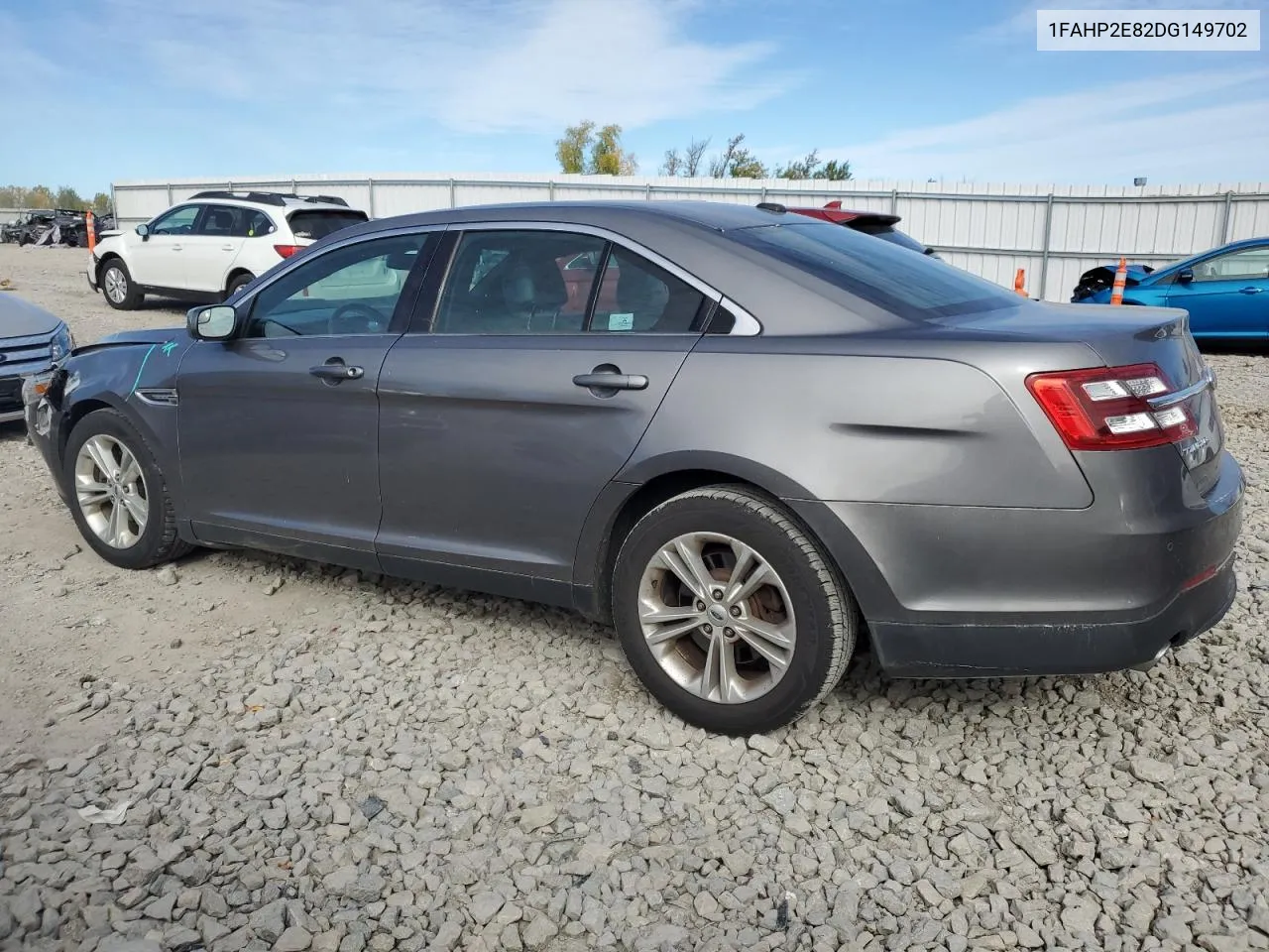 2013 Ford Taurus Sel VIN: 1FAHP2E82DG149702 Lot: 75055654