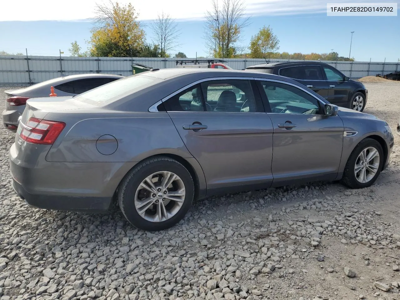 2013 Ford Taurus Sel VIN: 1FAHP2E82DG149702 Lot: 75055654