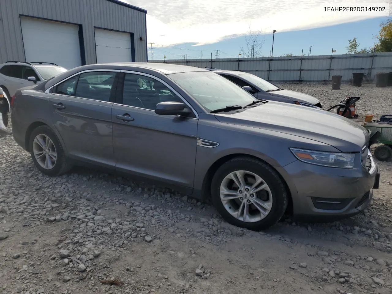 2013 Ford Taurus Sel VIN: 1FAHP2E82DG149702 Lot: 75055654