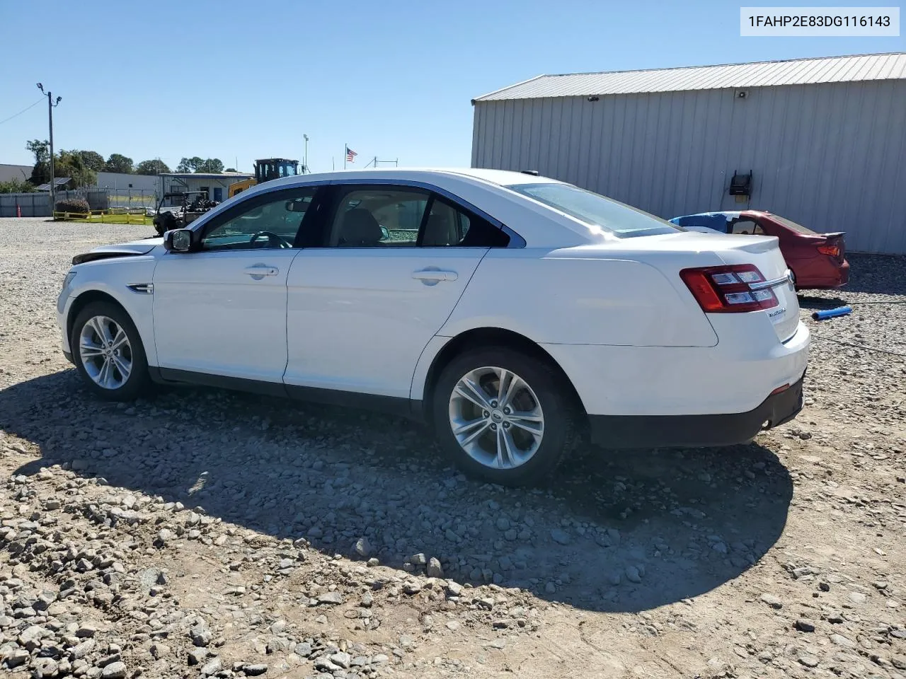 2013 Ford Taurus Sel VIN: 1FAHP2E83DG116143 Lot: 75177474