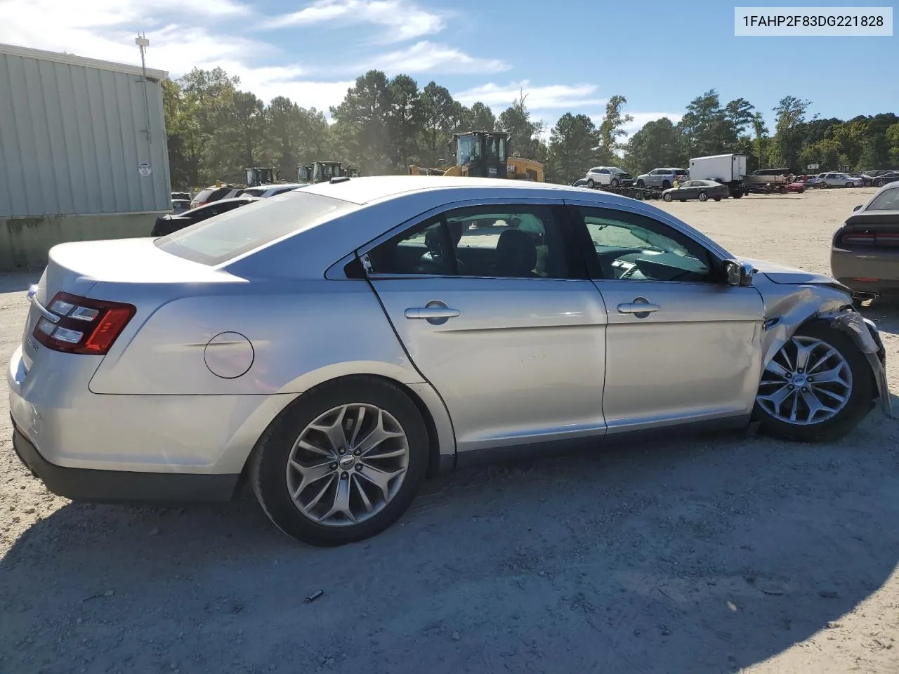 2013 Ford Taurus Limited VIN: 1FAHP2F83DG221828 Lot: 75343014