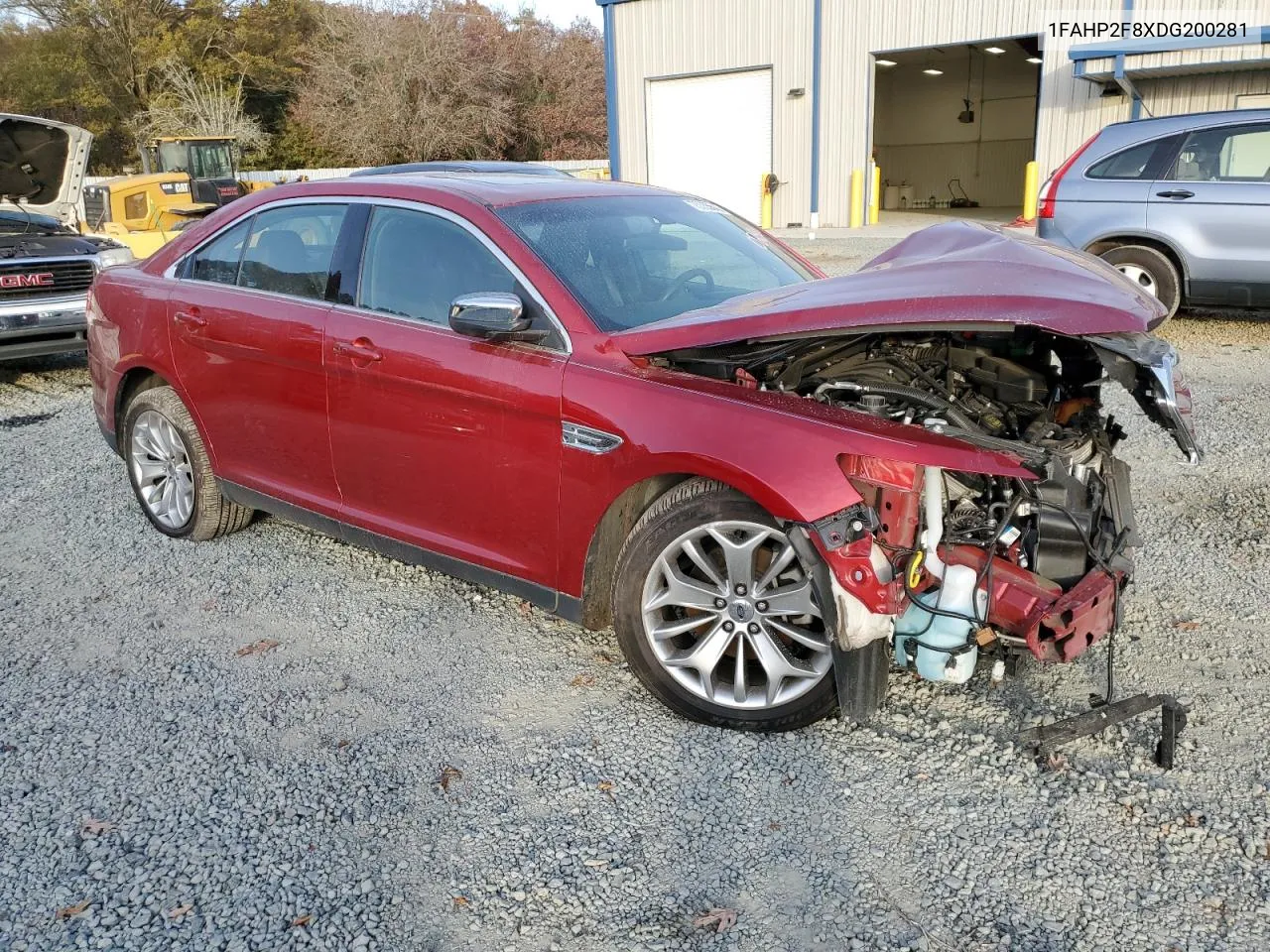 2013 Ford Taurus Limited VIN: 1FAHP2F8XDG200281 Lot: 75355643